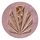 DAROUND 602 BZ SH OR Bronze Sunburst Shimmer Orchid Background